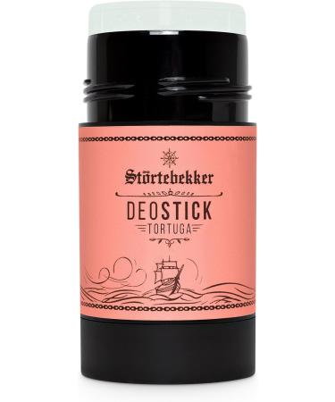 St rtebekker Tortuga Refreshing Stick Deodorant for Men Long-Lasting Fresh Scent Gift Idea for Men Made in Germany 75g - Buy Online on GoSupps.com
