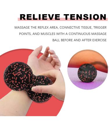 Fezf Fascia Ball Set - Premium Peanut & Lacrosse Massage Balls for Foot Relief Spine Muscle Roll and Acupressure Therapy for Plantar Fasciitis - International Shipping Available - Buy Online on GoSupps.com