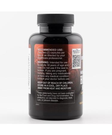 BUCKLEBURY Brain and Memory Supplements with Bacopa & Alpha GPC - Nootropic Brain Capsules for Cognitive Support Focus & Mental Clarity - Memory and Focus Pills for Women & Men - Vegan 60 Capsules - Buy Online on GoSupps.com