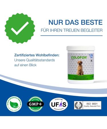 Nutrilabs Colofor Powder for Dogs 400g - Nutritional Supplement for Dog Diarrhea with Bentonite L-Glutamine & Prebiotics - Former Estifor Powder - Buy Online on GoSupps.com