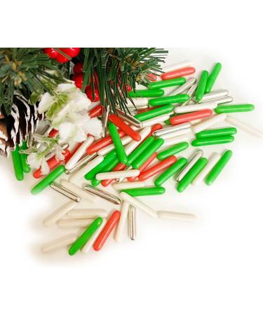 A Pinch Of...- Twinkle Christmas Macaroni Rods -25g. Red White Green and Silver perfect Christmas sprinkles for your festive cakes and bakes. Just enough for a single bake. - Buy Online on GoSupps.com