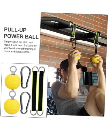 Buy Sewoart Grip Training Ball & Flex Bar Set - Enhance Strength with Fat Handle Fitness Balls for Home Gym & Pull-Up Training - Buy Online on GoSupps.com