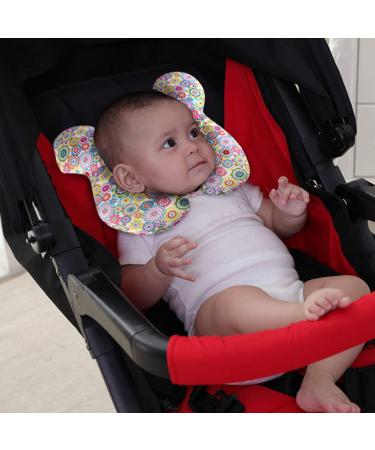Gudong Baby Travel Pillow - Soft Head & Neck Support for Car Seats | Ideal for 0-1 Year Olds (Flower Design) - International Shipping Available - Buy Online on GoSupps.com