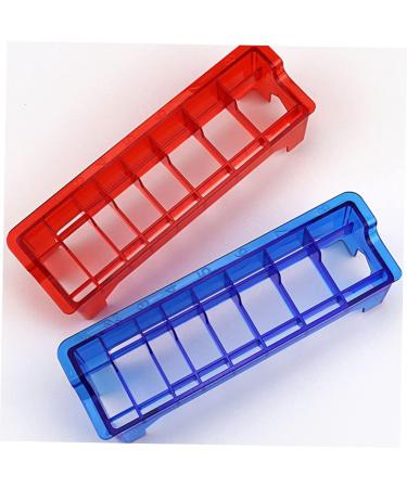 Ipetboom Hair Clipper Comb Box Supplies Plastic Tailoring 22x6.6cm Blue - Buy Online on GoSupps.com