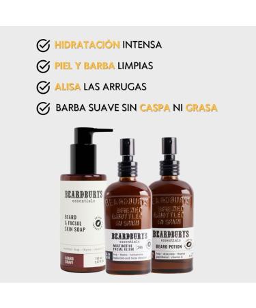 Essentials Skincare Daily Facial Care Bundle for Men | Includes Beard & Face Wash + Moisturizer + Beard Conditioner | Anti-Wrinkle Itch-Free & - Buy Online on GoSupps.com