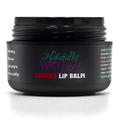 Naturally Wicked Cherry Lip Balm | Natural & Vegan Lip Repair Balm | 15ml - Buy Online on GoSupps.com