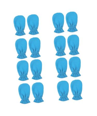 minkissy Paraffin Wax Covers 8 Pairs Maintenance Care Gloves Accessories Women's Insulation Flannel Moisturizing Gloves