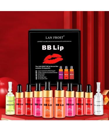 BB Lip Serum Set Semi-permanent Makeup Treatment BB Lips Serum for Lip Coloring and Moisturizing - Buy Online on GoSupps.com