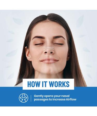 Resty Nasal Strips - Improved Breathing & Anti-Snoring Solution (36 Transparent Plasters) for Sleep Sports & Daily Use - Buy Online on GoSupps.com