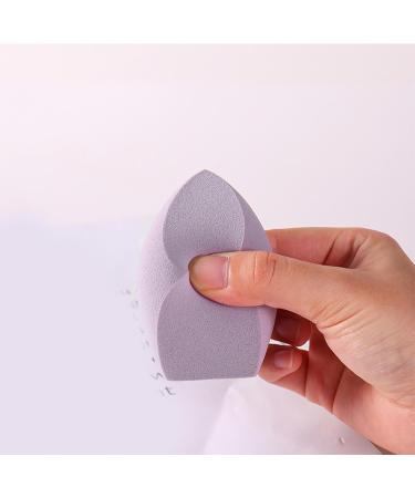 Vbnuyhim Makeup Sponge Makeup Mixer Sponge Mixing Sponge for Makeup Mixing Sponge Makeup Sponge Foundation Blending Sponge Dry and Wet Use Blender Sponge Makeup Tools Purple OPP with three cuts - Buy Online on GoSupps.com