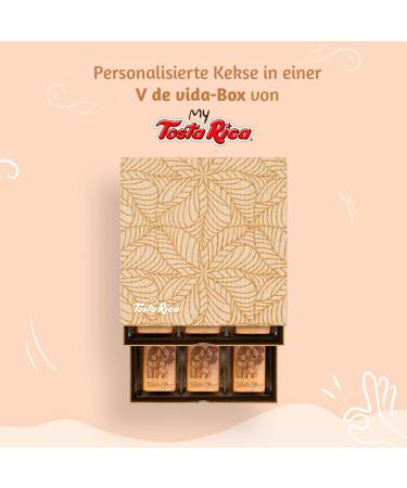 Personalized Gift for Mom Dad Friend - Personalized Biscuit Box with Photo and Message - Birthday Gift Idea Woman Man Couple Mistress - 60 Biscuits - C'est la vie Box - Buy Online on GoSupps.com