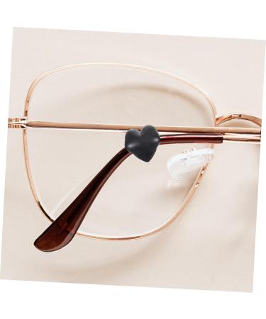 Gadpiparty 20 Non-Slip Glasses Legs & Ear Hooks - Silicone Holders for Glasses & Sunglasses - Child-Friendly Pebble Gel in Small Black (1x1cm) - Buy Online on GoSupps.com