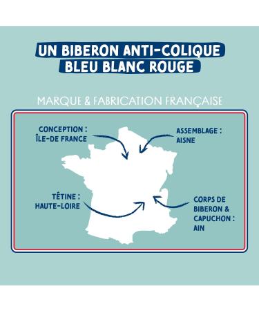 DODIE Mathilde Cabanas Anti-Colic Flat Teat Bottle 270 ml Flow 2 - Buy Online on GoSupps.com