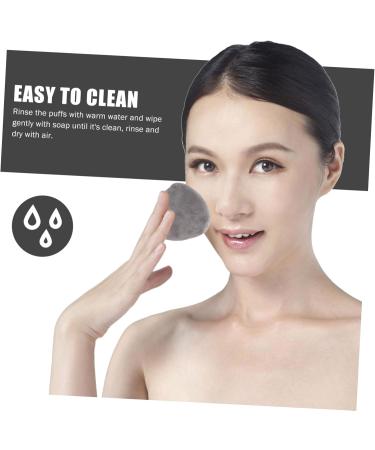 Beaupretty Makeup Puffs Makeup Dry fluffy powder Foundation Powder compact Heart Powder beauty blending sponges for makeup Cosmetic s pure cotton baby face Baby Makeup Puff - Buy Online on GoSupps.com