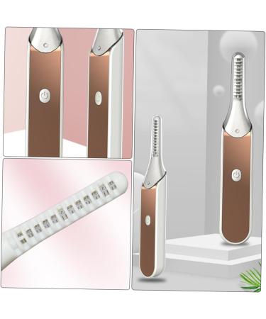 FOMIYES 3pcs Eyelash Curler Set - Heated Lash Curler Eyelash Brush & Clips for Perfect Curls | USB Rechargeable Mini Lash Kit - Buy Online on GoSupps.com