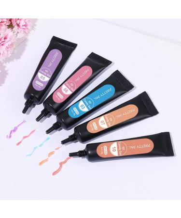 5 5D Nail Painting Gel | 12- Candy Jelly Solid Gel Set Nail Accessories | Multifunctional Soft Tubes Home Manicure Gel for Girls and Women Xiaoguozi 5 Pcs 12pcs - Buy Online on GoSupps.com