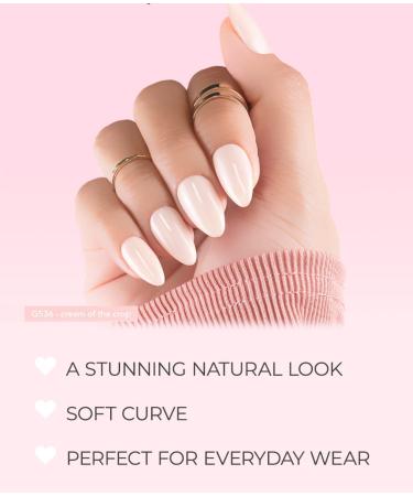 Kiara Sky Gelly Tips Soak Off Soft Gel Nail Extension - Almond Short - Buy Online on GoSupps.com