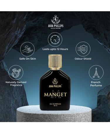 JEPRIK Manget Eau De French Perfume For Men - 60 ml 2.02 Fl Oz (Pack of 1) - Buy Online on GoSupps.com