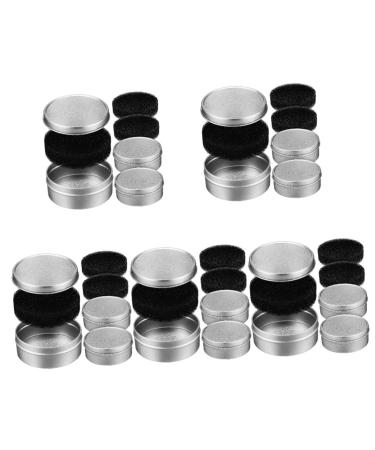15 Sets Makeup Brush Cleaning Box Sponge Brush Cleaner Color Makeup Brush Cleaner Cosmetic Brush Cosmetic Brush Dry Makeup Brush Cleaner Make up Polyurethane Sponge Sticker