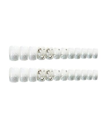 Chtom Sparkling Fake Nails - Trendy Wearable Nail Stickers for Effortless Glam | International Shipping Available - Buy Online on GoSupps.com