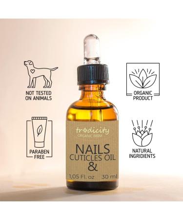 Nail & Cuticle Care and Moisturising Oil. Repairing anti-cracking cuticle strengthening oil. Formula based on natural oils for perfect nails - 30 ml. - Buy Online on GoSupps.com