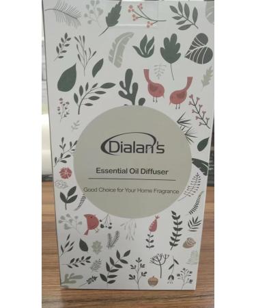 Essential Oil Diffuser Aromatherapy Air Cool Mist Diffuser 100ml Ceramic Aroma Scent Diffusers Humidifier with Auto Shut Off Ultrasonic Quiet/4 Timing Set/7 LED Lights for Home Office Sleep Lattice Wood - Buy Online on GoSupps.com