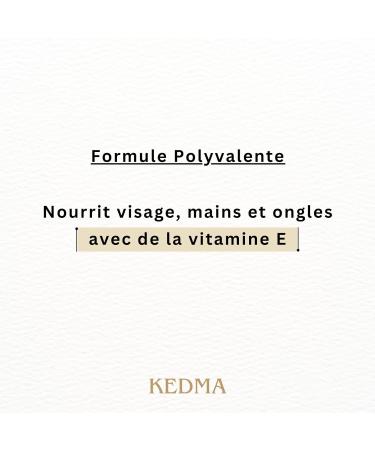 Kedma - Non-greasy Multi-Use Cream with Dead Sea Minerals - Moisturizing Face Hands and Nails - 150g - Buy Online on GoSupps.com
