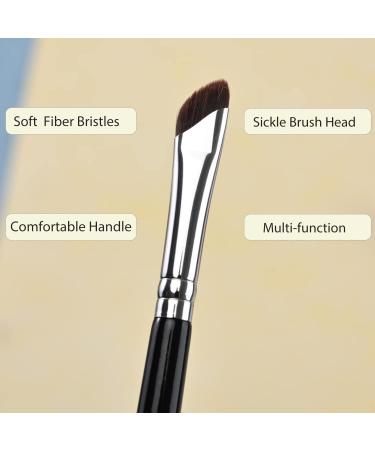 RMISODO 2 Pcs Angled Eyeliner Brush Set - Professional Slanted Eye Shadow Brushes for Precise Gel Eyeliner Application - Buy Online on GoSupps.com