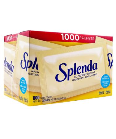 Splenda No Calorie Sweetener 1000 Packets 1000 count (Pack of 1)