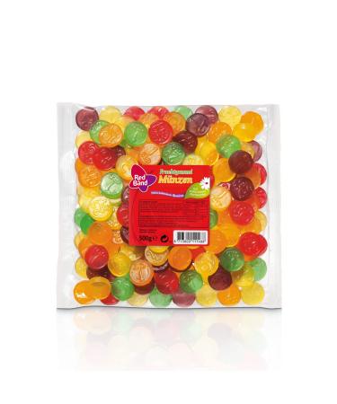 n.v. Red Band 500g Cute Fruity Coin Pack of 5