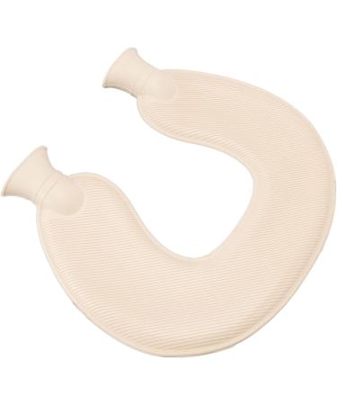 LBEC Hot Water Bottle 1L - Explosion-Proof Soft Cover for Pain Relief U-Shaped Design (Blue) - International Shipping Available - Buy Online on GoSupps.com