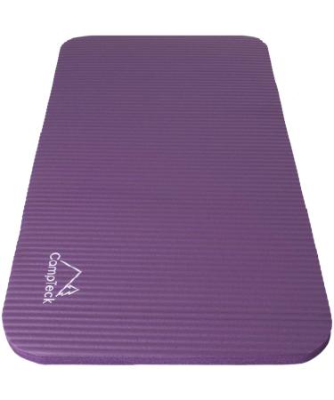 CampTeck Non-Slip Yoga Pad Soft Foam Yoga Knee Pads for Fitness Training Sports Gym Pilates etc. Purple