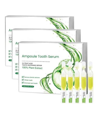Ampoule Essence Toothpaste, Teeth Whitening Essence, Tooth Stain Remover, Fresh Breath, Suitable for Daily Use
