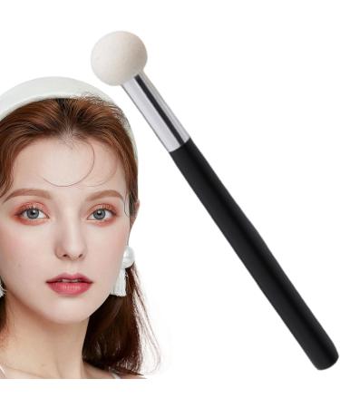 HiXip Mushroom Makeup Brush Mushroom Head Under Eye Concealer Brush - Eyeshadow Brushes for Women Girl Sponge Applicator for Face Nose Eyelids Black - Buy Online on GoSupps.com