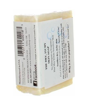 Remwood 60018 Grandma's Lye Soap 6 Oz - Natural Handmade Soap for Gentle Skin Care | International Shipping - Buy Online on GoSupps.com