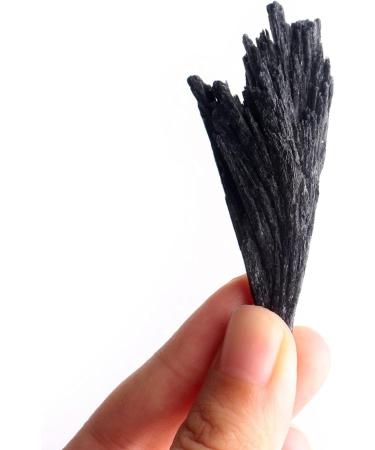 Natural Crystal Rough 30g/50g Natural Rough Black kyanite Peacock Tail Aura Decorative SpecimenStones (Color : 30g 3-6pcs) (Color : 30g 3-6pcs) - Buy Online on GoSupps.com