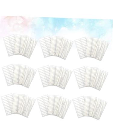 VINTORKY 45 Sheets Eyelid Tape Fiber Invisible Eye Lift Sticker Eyelid Lift Tape Strips Traceless Eyelid Sticker Double-Sided Tape Self-Adhesive Sticker White Eye Gel No Trace Man 1 - Buy Online on GoSupps.com