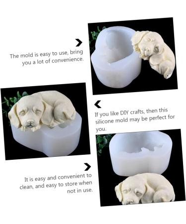 MAGICLULU Silicone Cake Molds Mold 3D Pastry Silica Gel White Candle Silicone Molds 10.8X8.5X5CM - Buy Online on GoSupps.com