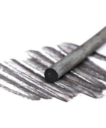 XHBTS Willow Charcoal Sticks for Drawing and Sketching - 50 Pcs Soft Black Charcoal for Fine Art - 2 Box Set of Willow Sketch Charcoal Pencils (3-5mm & 5-8mm) - Buy Online on GoSupps.com