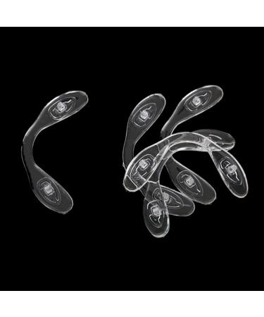 5pcs Eyewear Silicone Conjoined Nose Pads - Clear Glasses Accessories for Comfort & Fit | International Shipping Available - Buy Online on GoSupps.com