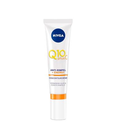 NIVEA Q10 Plus Anti-Wrinkle + C Energizing Eye Cream - 15 ml | Revitalize Eyes Reduce Wrinkles - Buy Internationally - Buy Online on GoSupps.com