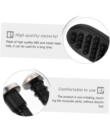 Beavorty 5 Sets of 9-Piece Massage Head & Interchangeable Fascia Accessories for Body Massage Devices - Black - Buy Online on GoSupps.com