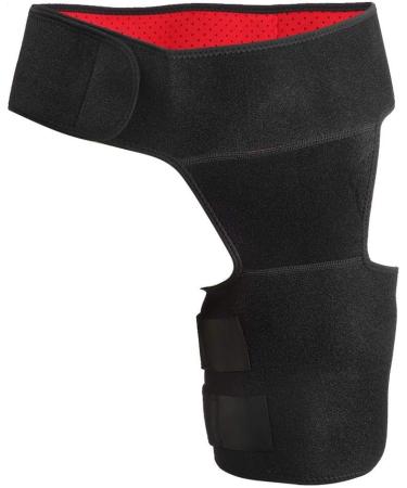 Brrnoo Groin & Hip Support - Pain Relief Compression Wrap for Men & Women with Adjustable Belt - Buy Online on GoSupps.com