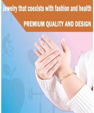 Triple Magnetic Copper Bracelet for Women - Arthritis Pain Relief & Healing Therapy - Adjustable Unisex Design - Buy Online on GoSupps.com