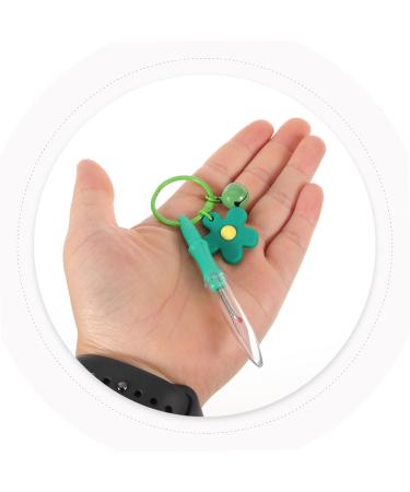SHINEOFI 4pcs Seam Ripper Key Rings Keychain Key Fob Sewing Thread Sewing Remover Clothing Needle Puller - Buy Online on GoSupps.com