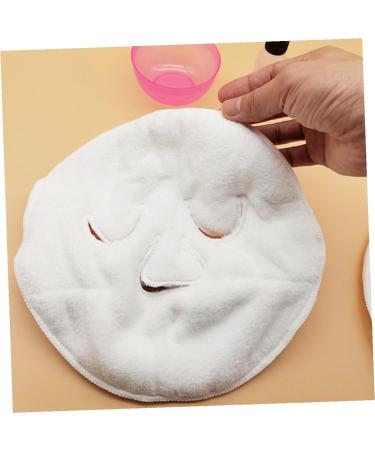 Serviette Masque de Beaut Hydratante paisse Polaire Corail Compresses Chaudes et Froides Femmes Soins Visage Spa - Buy Online on GoSupps.com