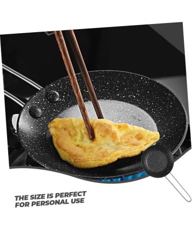 COLLBATH Frying Pan Portable Cooking Stove Induction Pans Egg Cookers Fried Egg Pan Swedish Pancake Pan Mini Wok Griddle Baking Pan Child Stainless Steel Accessories Multifunction - Buy Online on GoSupps.com