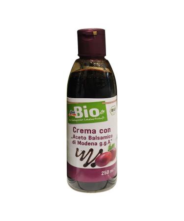 dmBio Cream with 'Aceto Balsamico di Modena G.G.A.' Glass bottles 250 ml (1 piece)