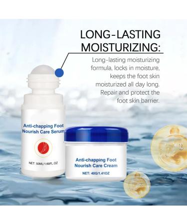 Nourishing and repairing cream for cracked feet nourishing and repairing foot balm moisturizes and soothes cracks and dryness. (2 pieces) - Buy Online on GoSupps.com