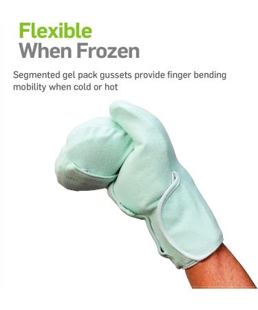 NatraCure Small/Medium Cold Therapy Mittens for Hand Pain Relief - Ideal for Arthritis, Neuropathy, Chemotherapy - Soothing Relief for Aching Hands - Buy Online on GoSupps.com